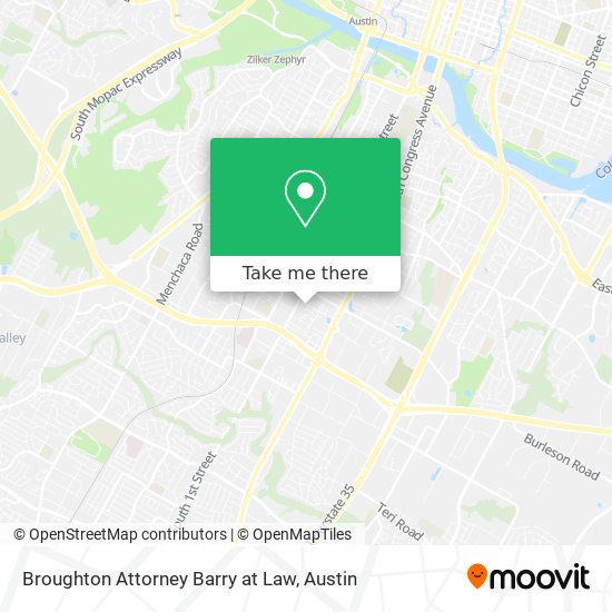 Mapa de Broughton Attorney Barry at Law