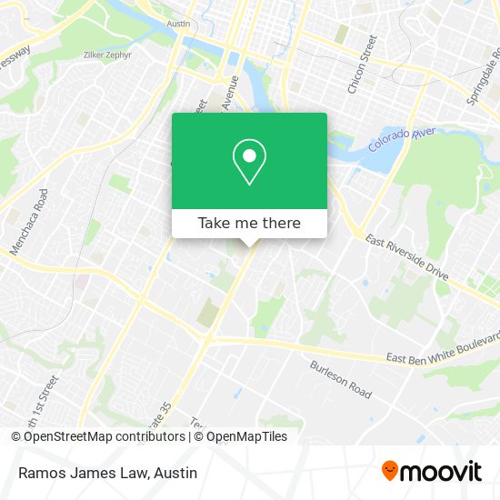 Ramos James Law map