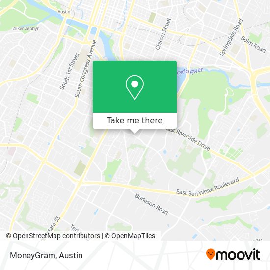 MoneyGram map