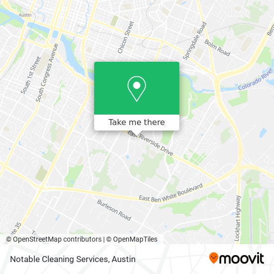 Notable Cleaning Services map