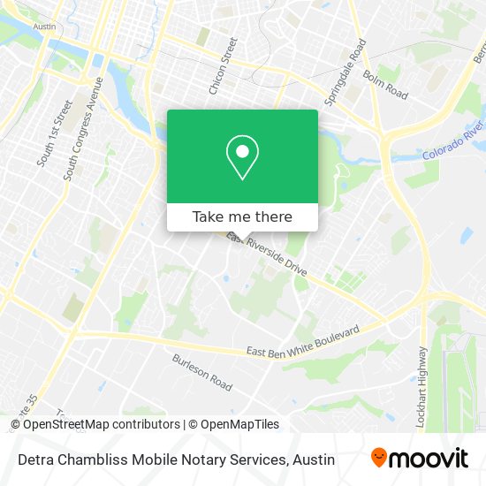 Detra Chambliss Mobile Notary Services map