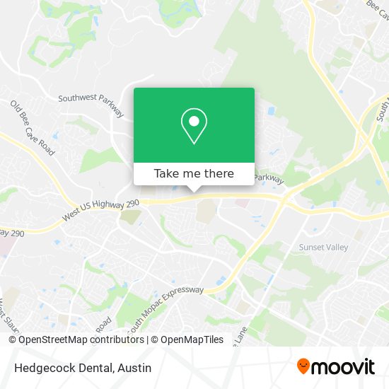 Hedgecock Dental map