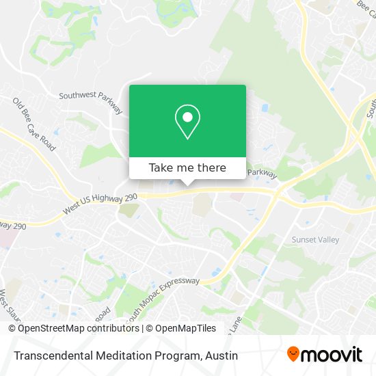 Transcendental Meditation Program map