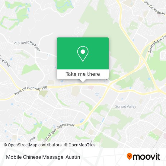 Mobile Chinese Massage map