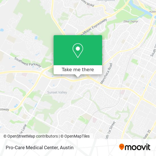 Mapa de Pro-Care Medical Center