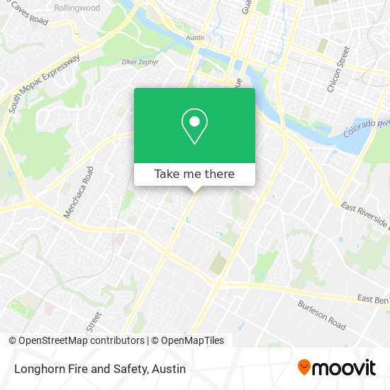 Longhorn Fire and Safety map