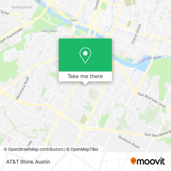 Mapa de AT&T Store