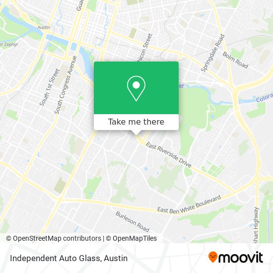 Mapa de Independent Auto Glass