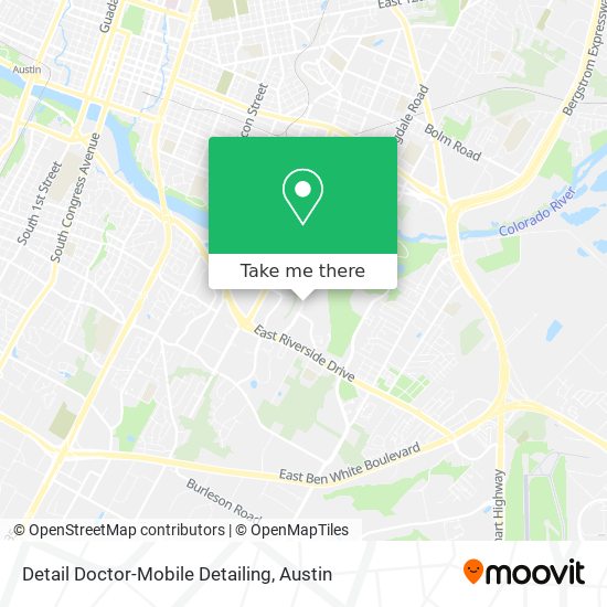 Mapa de Detail Doctor-Mobile Detailing