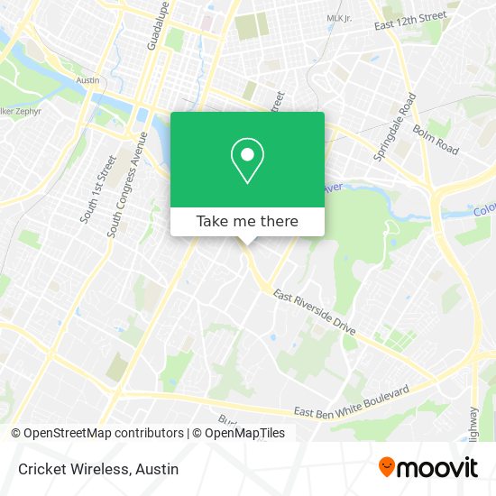 Cricket Wireless map