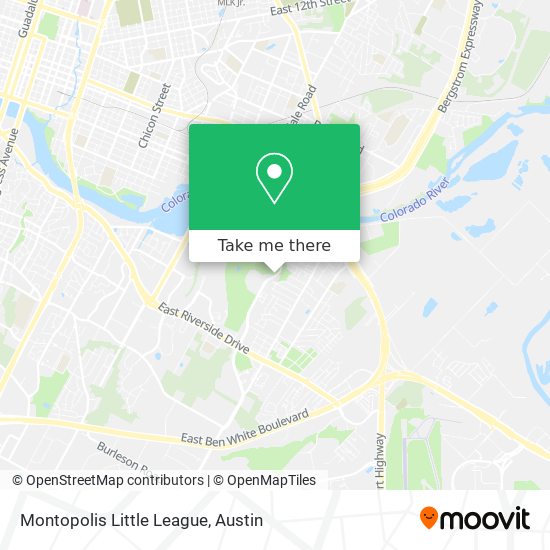 Montopolis Little League map