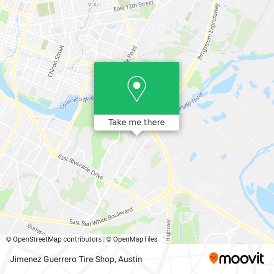Jimenez Guerrero Tire Shop map