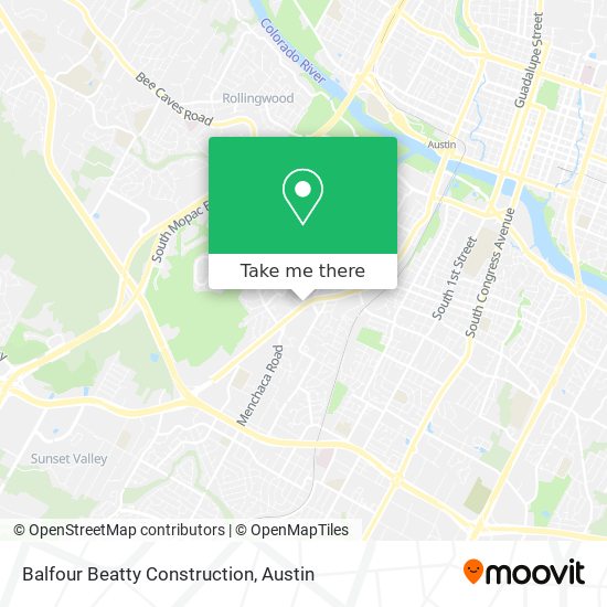 Balfour Beatty Construction map