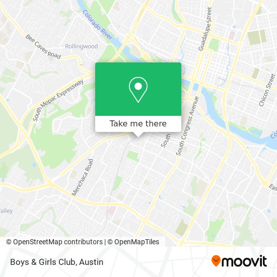 Boys & Girls Club map