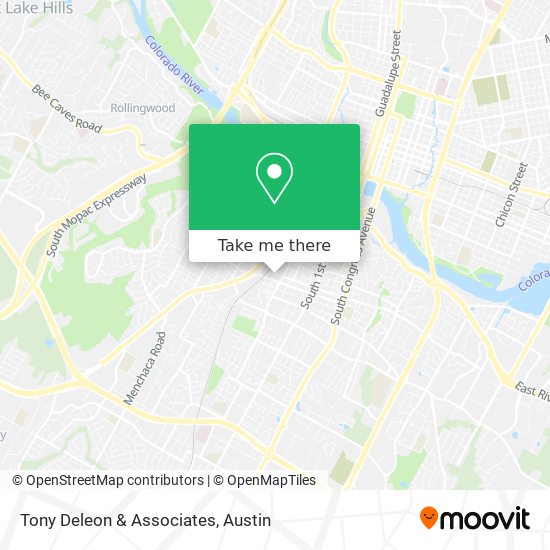 Tony Deleon & Associates map