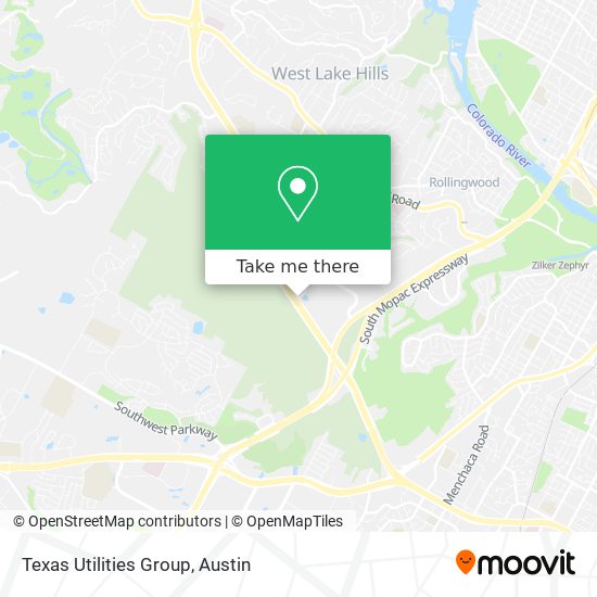 Texas Utilities Group map