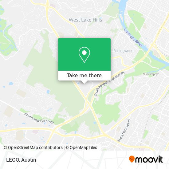 LEGO map