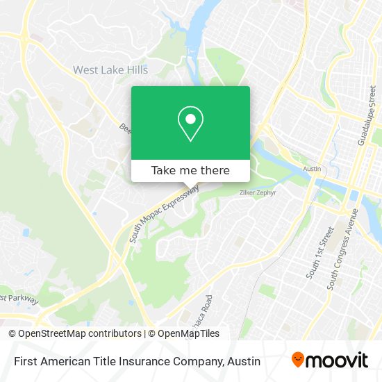 First American Title Insurance Company map