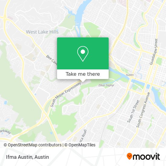 Ifma Austin map