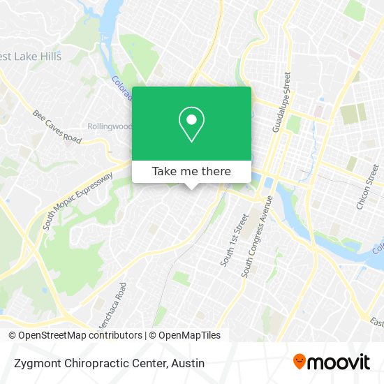 Mapa de Zygmont Chiropractic Center