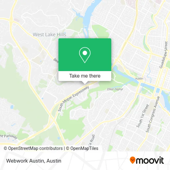 Webwork Austin map