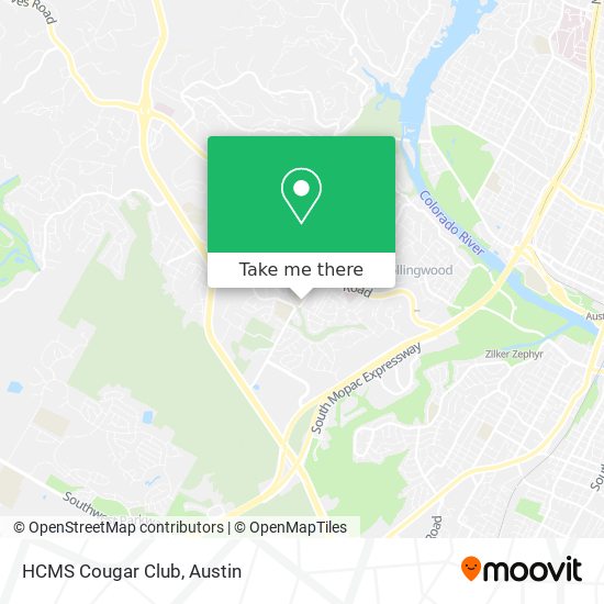 HCMS Cougar Club map