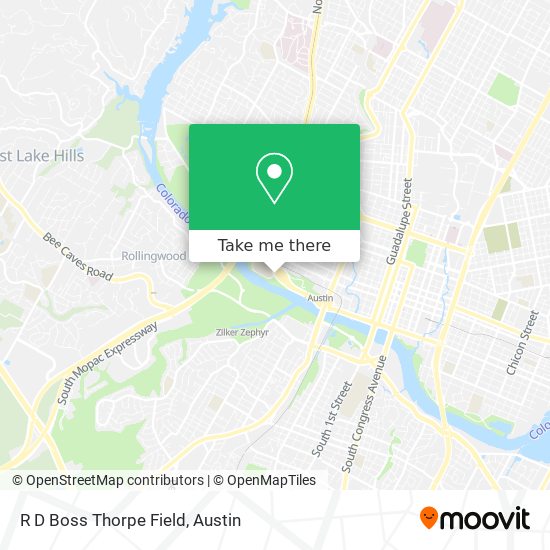Mapa de R D Boss Thorpe Field