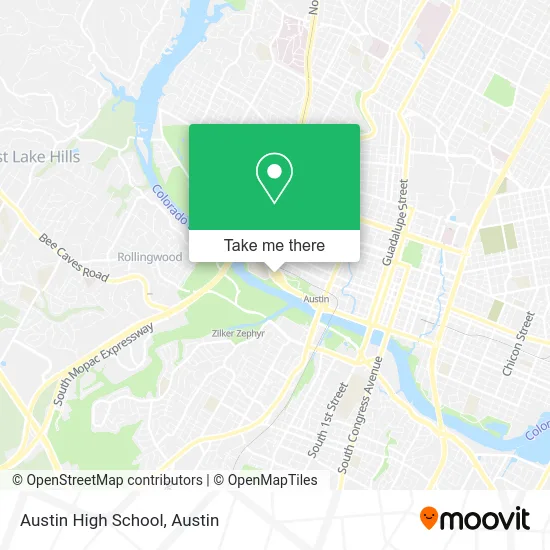 Austin High School map
