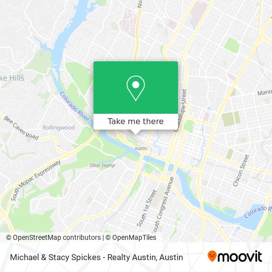 Mapa de Michael & Stacy Spickes - Realty Austin