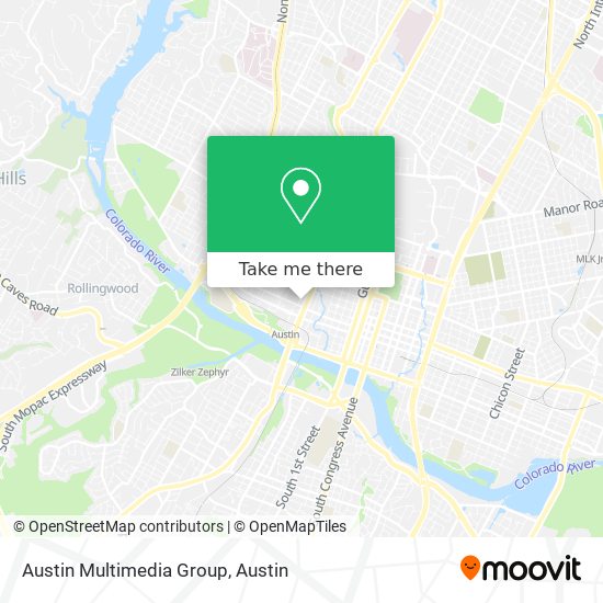 Austin Multimedia Group map