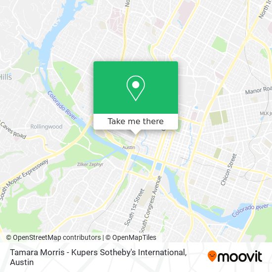 Mapa de Tamara Morris - Kupers Sotheby's International