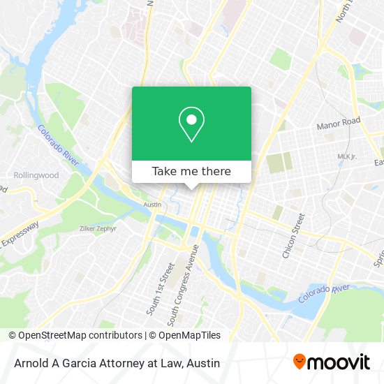 Arnold A Garcia Attorney at Law map