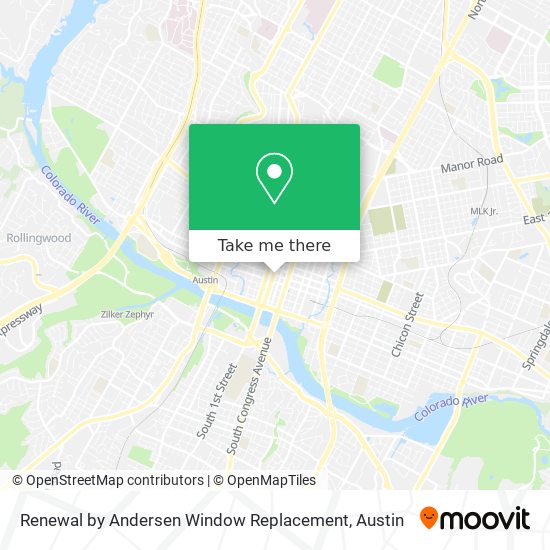 Renewal by Andersen Window Replacement map