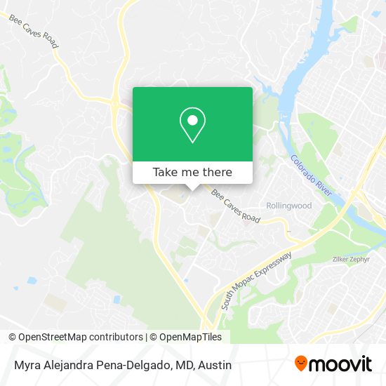 Myra Alejandra Pena-Delgado, MD map