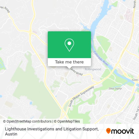Mapa de Lighthouse Investigations and Litigation Support
