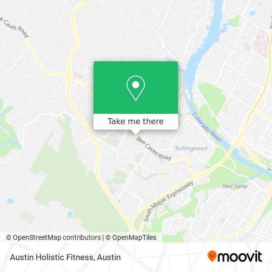Mapa de Austin Holistic Fitness