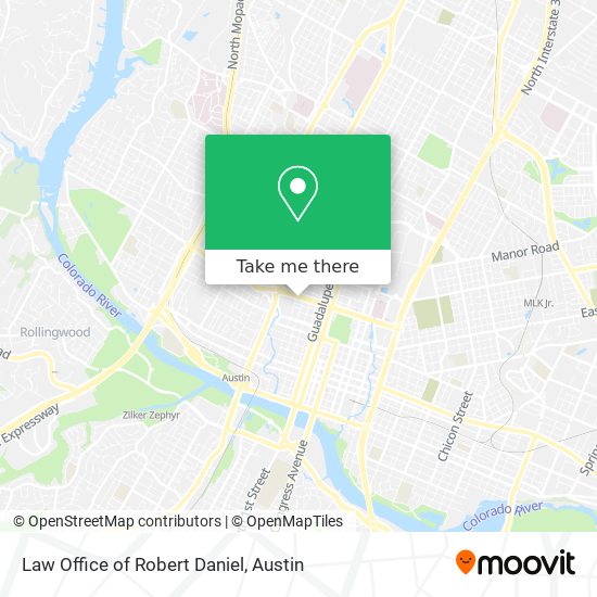 Law Office of Robert Daniel map