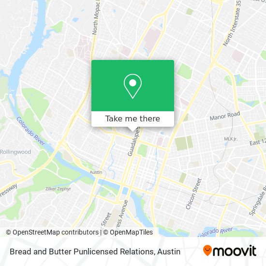 Mapa de Bread and Butter Punlicensed Relations