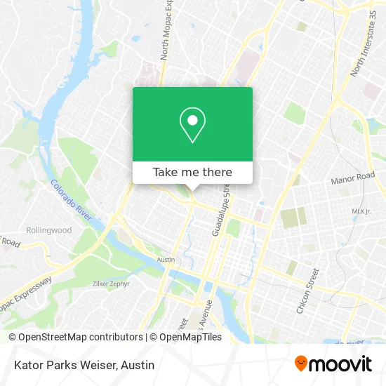 Kator Parks Weiser map