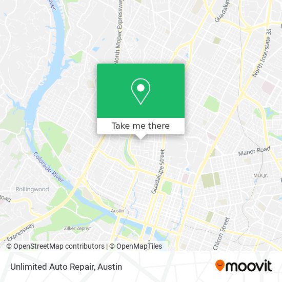 Mapa de Unlimited Auto Repair