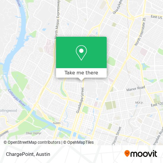 ChargePoint map