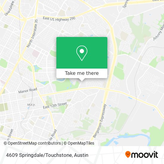 4609 Springdale/Touchstone map