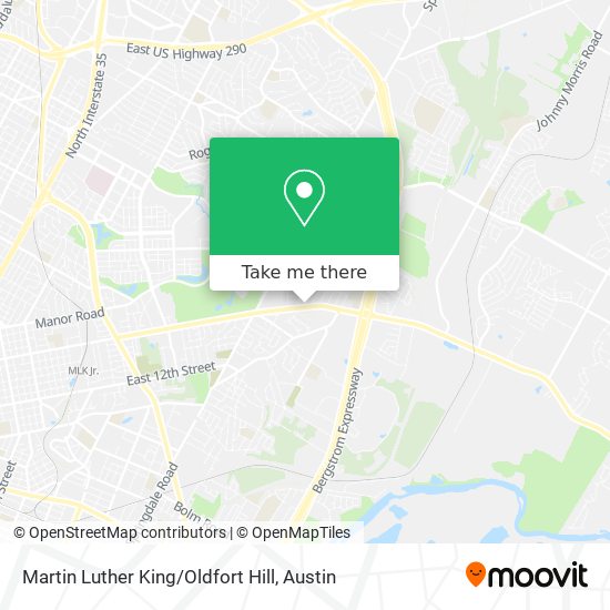 Martin Luther King / Oldfort Hill map