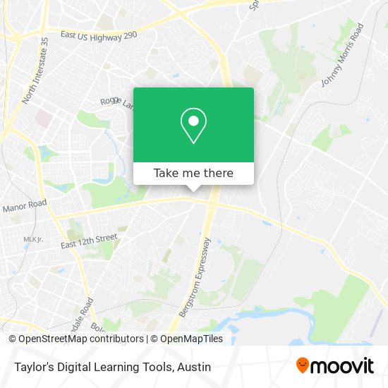 Taylor's Digital Learning Tools map