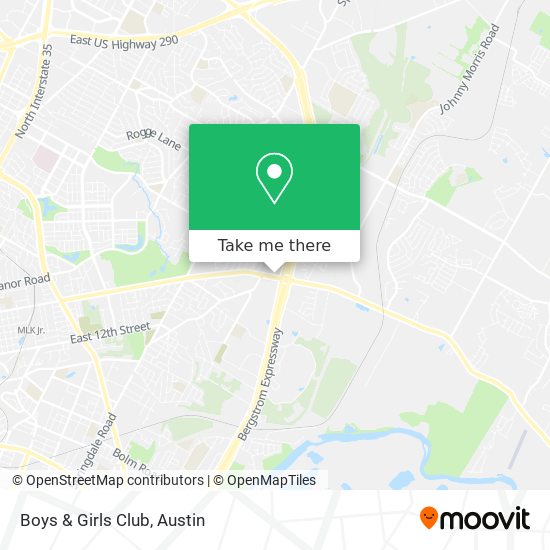 Boys & Girls Club map