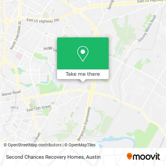 Second Chances Recovery Homes map