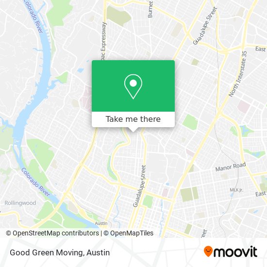 Good Green Moving map