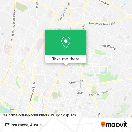 EZ Insurance map