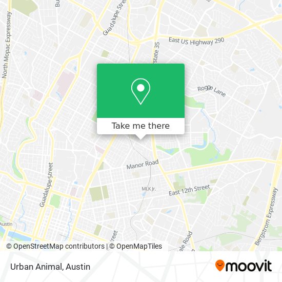 Urban Animal map