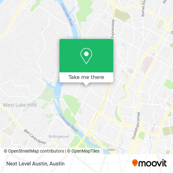 Mapa de Next Level Austin